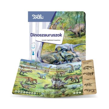 Bonsai Tolki: Interaktív foglalkoztató hangoskönyv - Dinoszauruszok (22625) (22625)