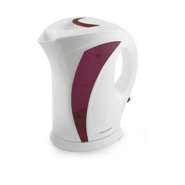 Esperanza EKK018R 1,7 L Vízforraló Fehér-piros (EKK018R)