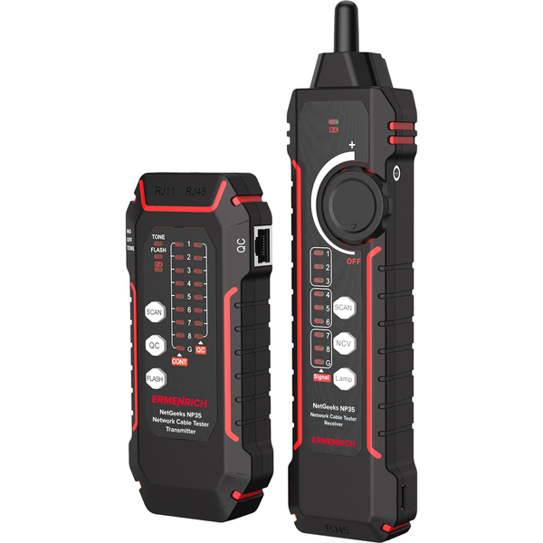 Ermenrich NetGeeks NP35 Hálózati kábeltesztelő