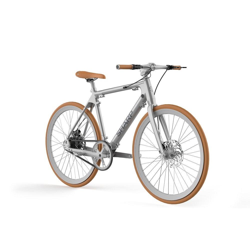 Sharp Hybrid e-Bike ezüst metál (BK-RS08-ES) (BK-RS08-ES)