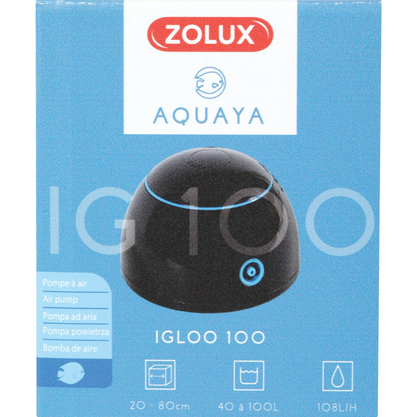 Zolux AQUAYA Igloo 100 kol. czarny