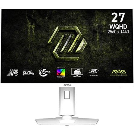 MSI MAG 274QRFW X32 computerskærm 68,6 cm (27") 2560 x 1440 pixel Wide Quad HD LCD Hvid