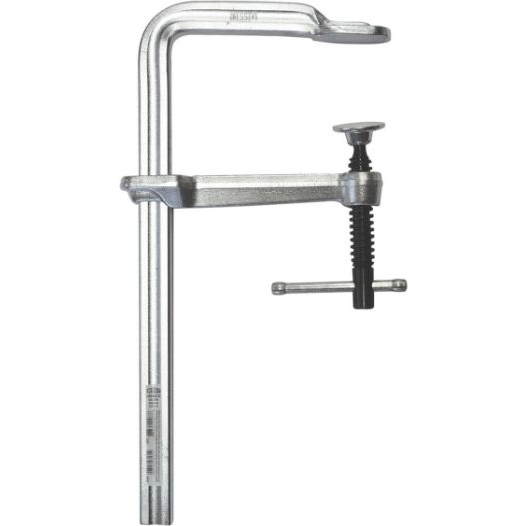 Teljesen acél csavaros gyorsszorító, classiX GS-K 250/120 Bessey GS25K, fesztáv: 250 mm, visszavonás: 120 mm (GS25K)