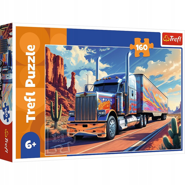 Trefl 15413 puzzle 160 pz Veicoli