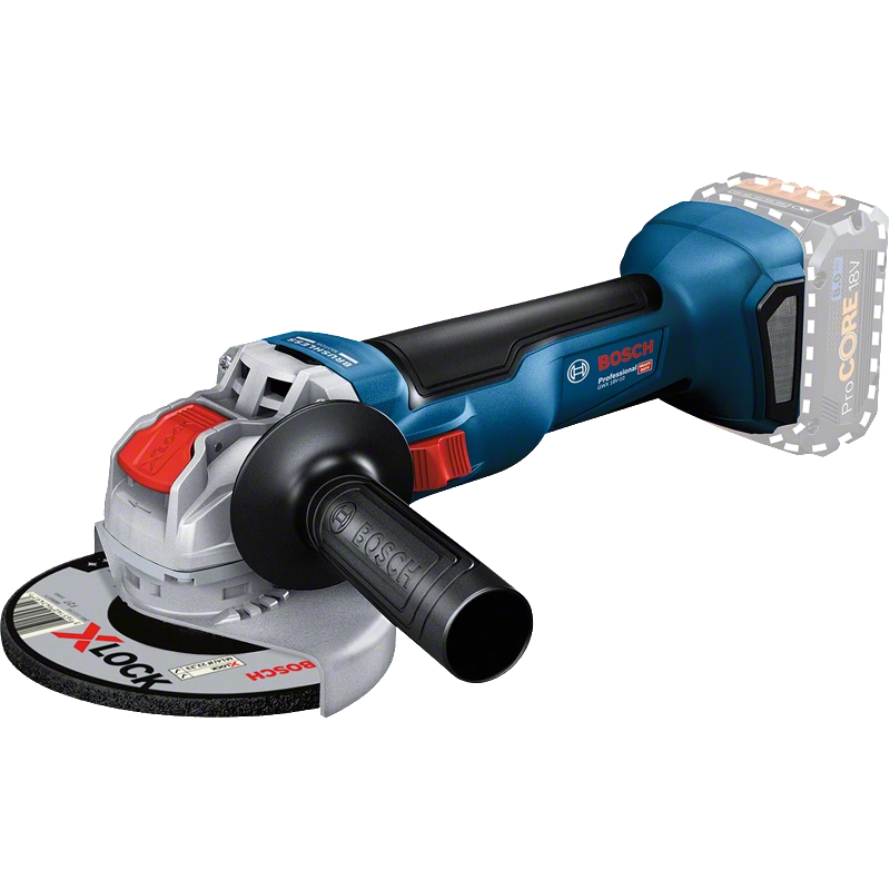 Bosch 06017B0100 X-LOCK GWX 18V-10 Professional Akkumulátoros sarokcsiszoló (Akku és töltő nélkül) (06017B0100)