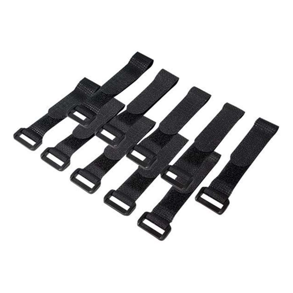 LogiLink Kabelbinder mit Klettverschluss schw. 2x15cm  10Stk