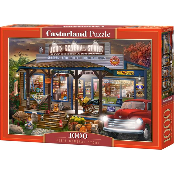 Castorland Jeb's General Store 1000 pcs Puzzle (cu imagine) fierăstrău 1000 buc. Clădiri