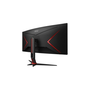 AOC G2 CU34G2X/BK počítačový monitor 86,4 cm (34") 3440 x 1440 px Quad HD LED Černá, Červená