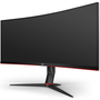 AOC G2 CU34G2X/BK počítačový monitor 86,4 cm (34") 3440 x 1440 px Quad HD LED Černá, Červená