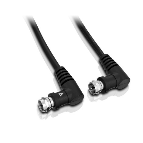 V7 Koaxális antenna kábel 3.0m - Fekete (V7COAXCBL-3M-1E)