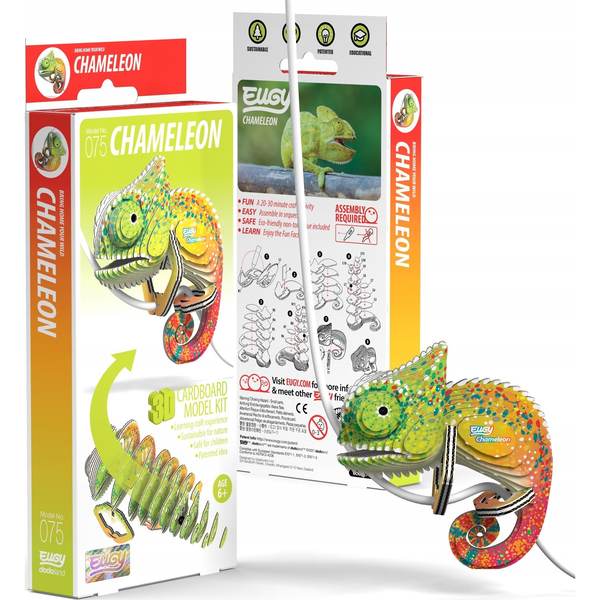 EUGY Kaméleon 3D puzzle