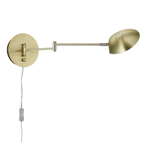 Trio 272470108 Calcio 6W 560lm 3000K fali lámpatest sárgaréz (t272470108)