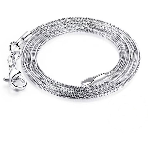 Silver Star Prestige női nyaklánc, kígyó, szélessége 1 mm, hossza 550 mm