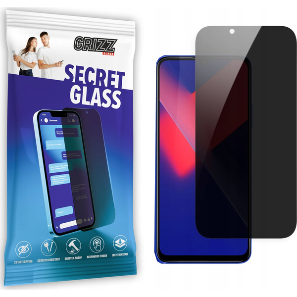  GrizzGlass Szkło prywatyzujące GrizzGlass SecretGlass do Wiko 10