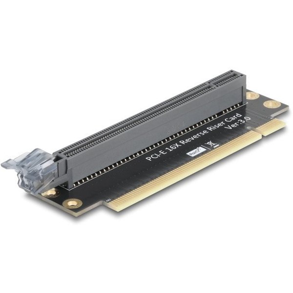 Delock Riser kártya PCI Express 3.0 x16 apa x16-os bővítőhelyre 90 -os jobbra szögben - Slot magasság 23 mm