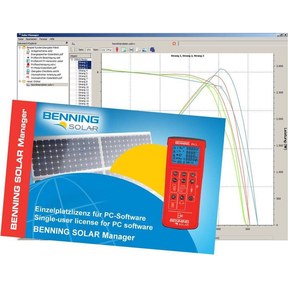 Benning 050423 SOLAR Manager Szoftver 1 db (BG050423)