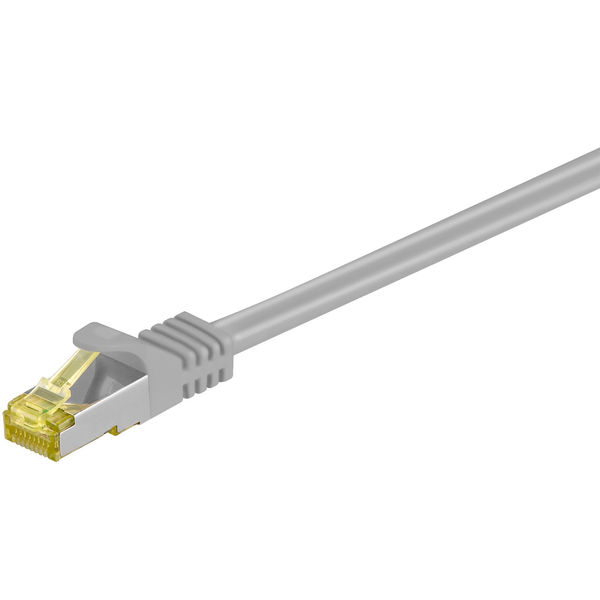 Sieťový kábel, CAT 6A S/FTP s CAT7 sivý 30 m