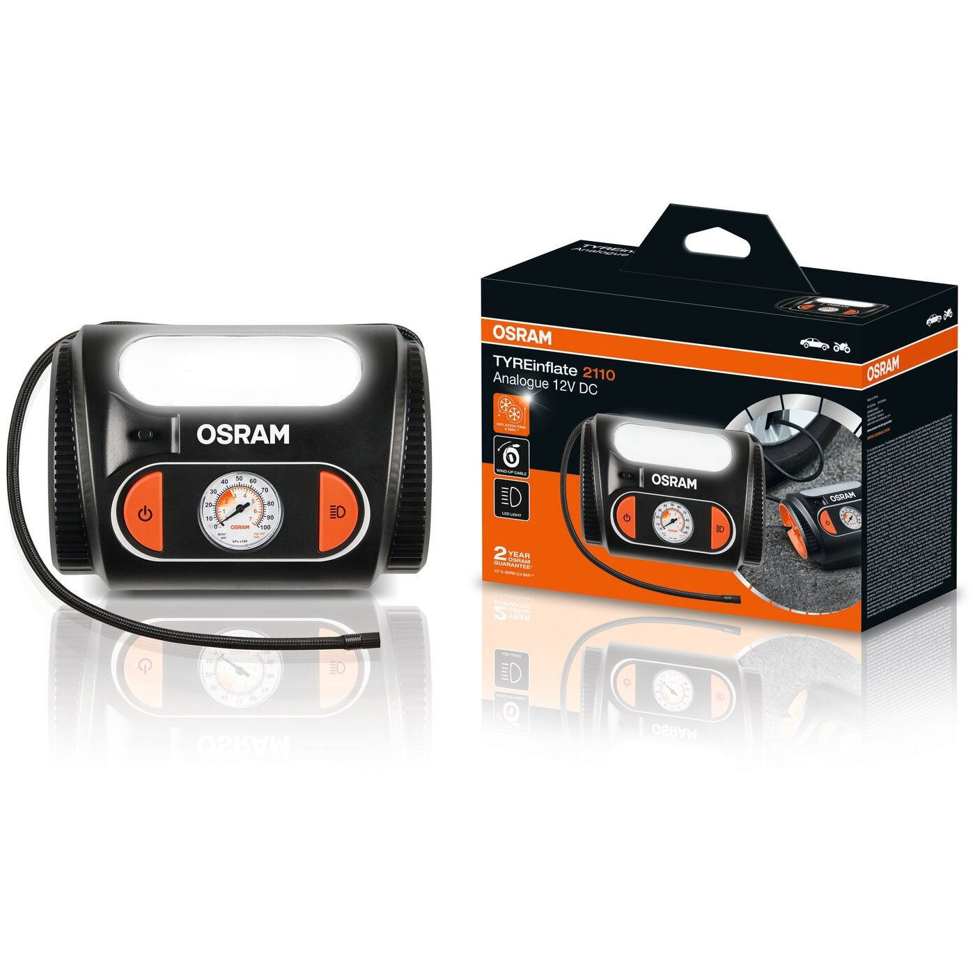 OSRAM TYREinflate 2110 - analóg (OTI2110)