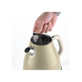 Ariete Vintage Line 2869/03 rýchlovarná kanvica 1,7 L 2000 W Béžová, Chróm, Biela