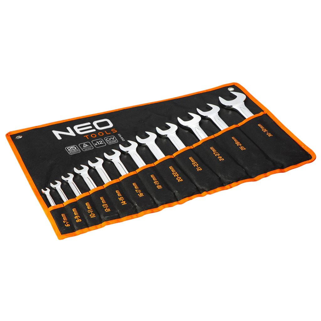 NEO Tools villáskulcs készlet 12db, 6-32mm (09-852) (09-852)