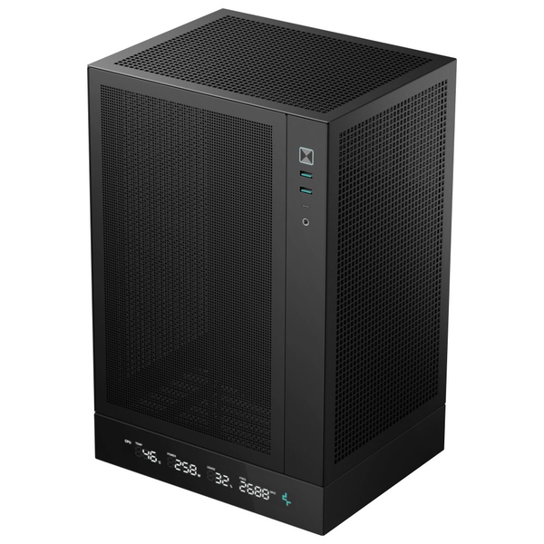 DeepCool R-CH170-BKNPI0D-G-1 компютърна кутия Tower Черен