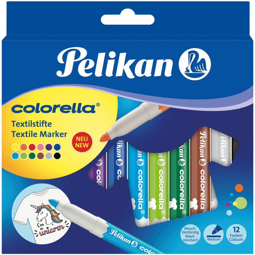 Pelikan: Colorella textilfilc készlet 12 darabos (814584)