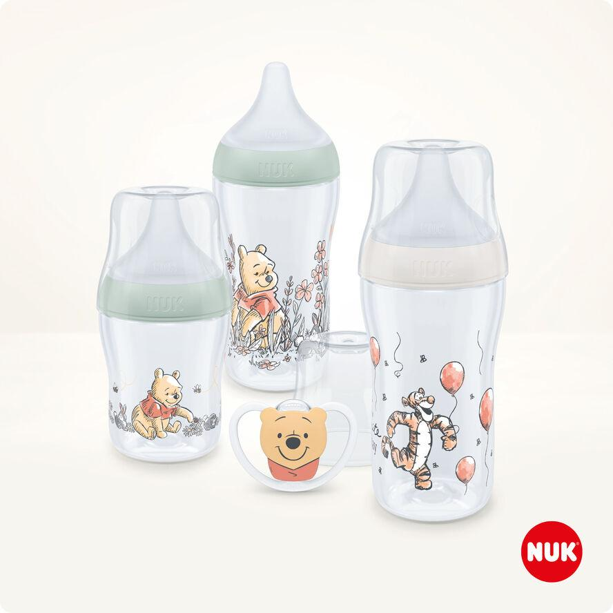 Nuk Perfect Match műanyag Cumisüveg 4 darabos készlet - Disney Micimackó (10225331)