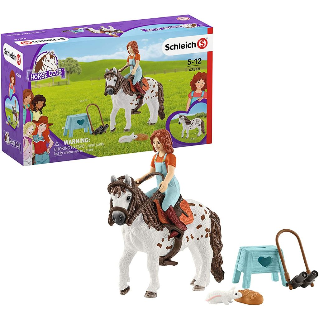 Schleich Horse Club Mia & Spotty figurák (42518) (sch42518)