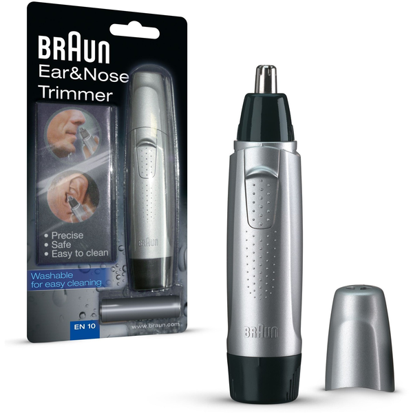 Braun Ear&Nose EN10 fül- és orrszőrnyíró, fekete/szürke