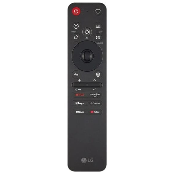 LG MR26GA afstandsbediening TV Drukknopen, Draaiknop