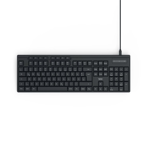 Hama 13173052 CK-200 USB fekete billentyűzet (13173052)