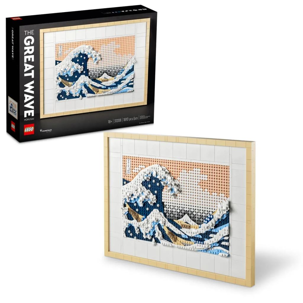 Lego Art Hokuszai A nagy hullám (31208) (lego31208)