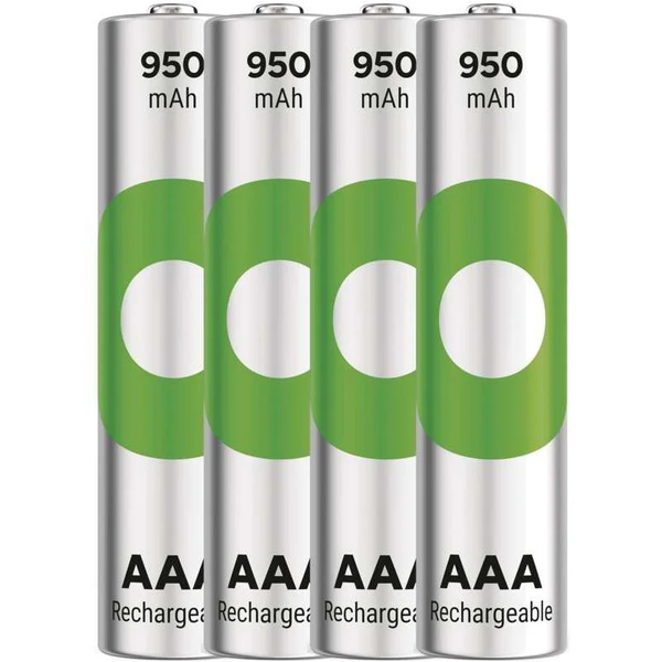 GP ReCyko 950mAh NiMH AAA Tölthető elem (4db/csomag)