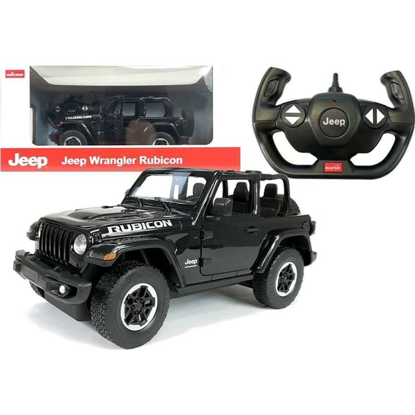 Autó R/C Jeep Wrangler Rubicon 1_14 Rastar Czarny Rastar Czarny