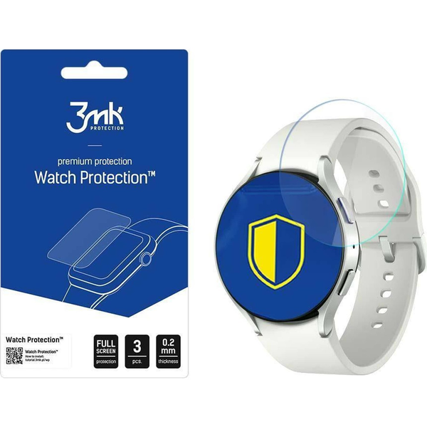 3mk Óra kijelző védőfólia FlexibleGlass hibrid üvegfólia 7H Samsung Galaxy Watch 6 40mm