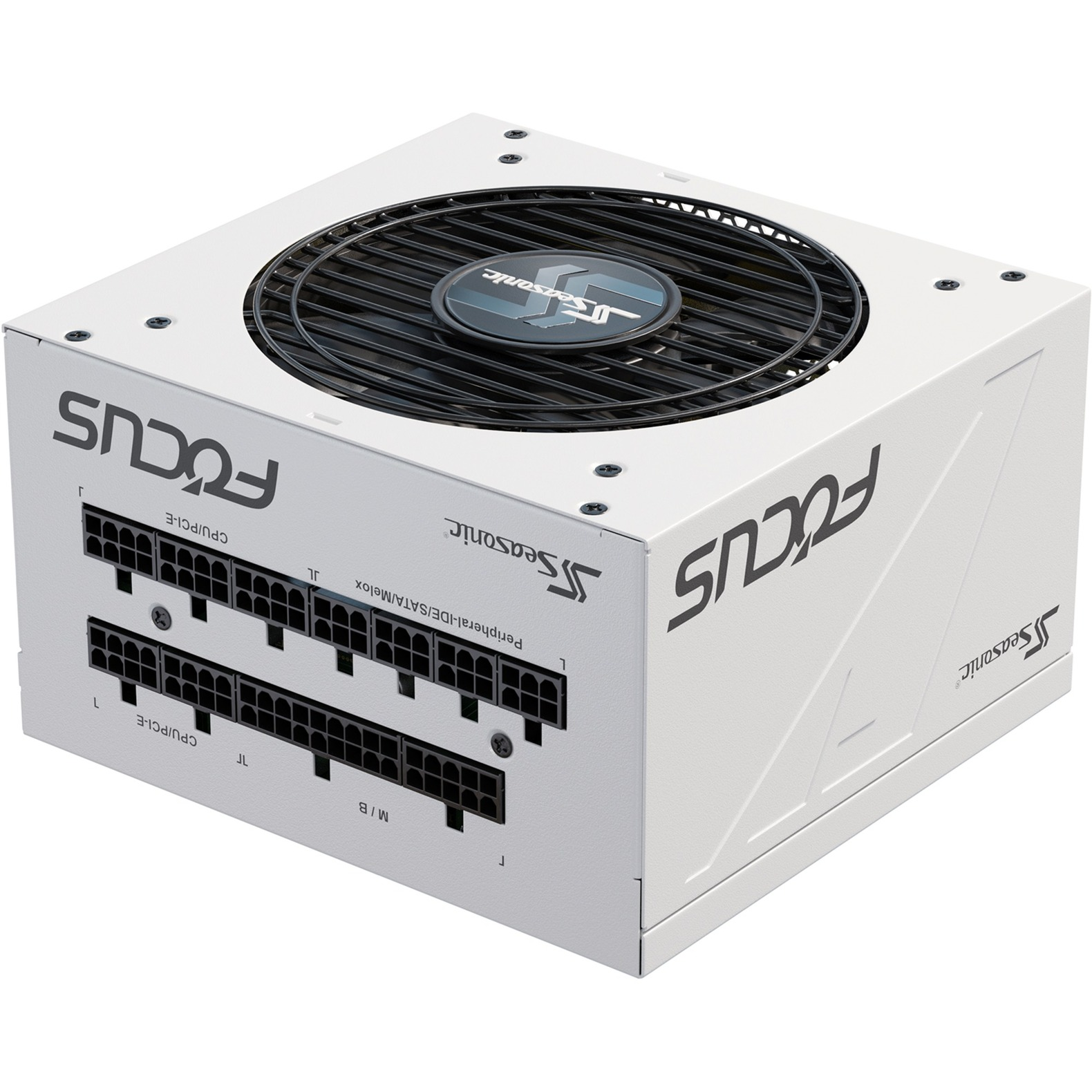 Seasonic 1000W Focus GX-1000 ATX2.4 80+ Gold Moduláris Tápegység - Fehér (FOCUS-GX-1000-WHITE)