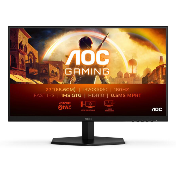 AOC G4 27G42E компютърен монитор 68,6 см (27") 1920 x 1080 пиксела Full HD LCD Черен