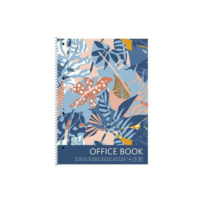 Shkolyaryk Forest 80 lapos A4+ Vonalas spirálfüzet többféle (A4-080-6701L)