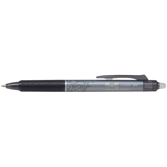 Pilot Frixion Clicker Nyomógombos Rollertoll - 0.25 mm / Fekete (BLRT-FR5-B)