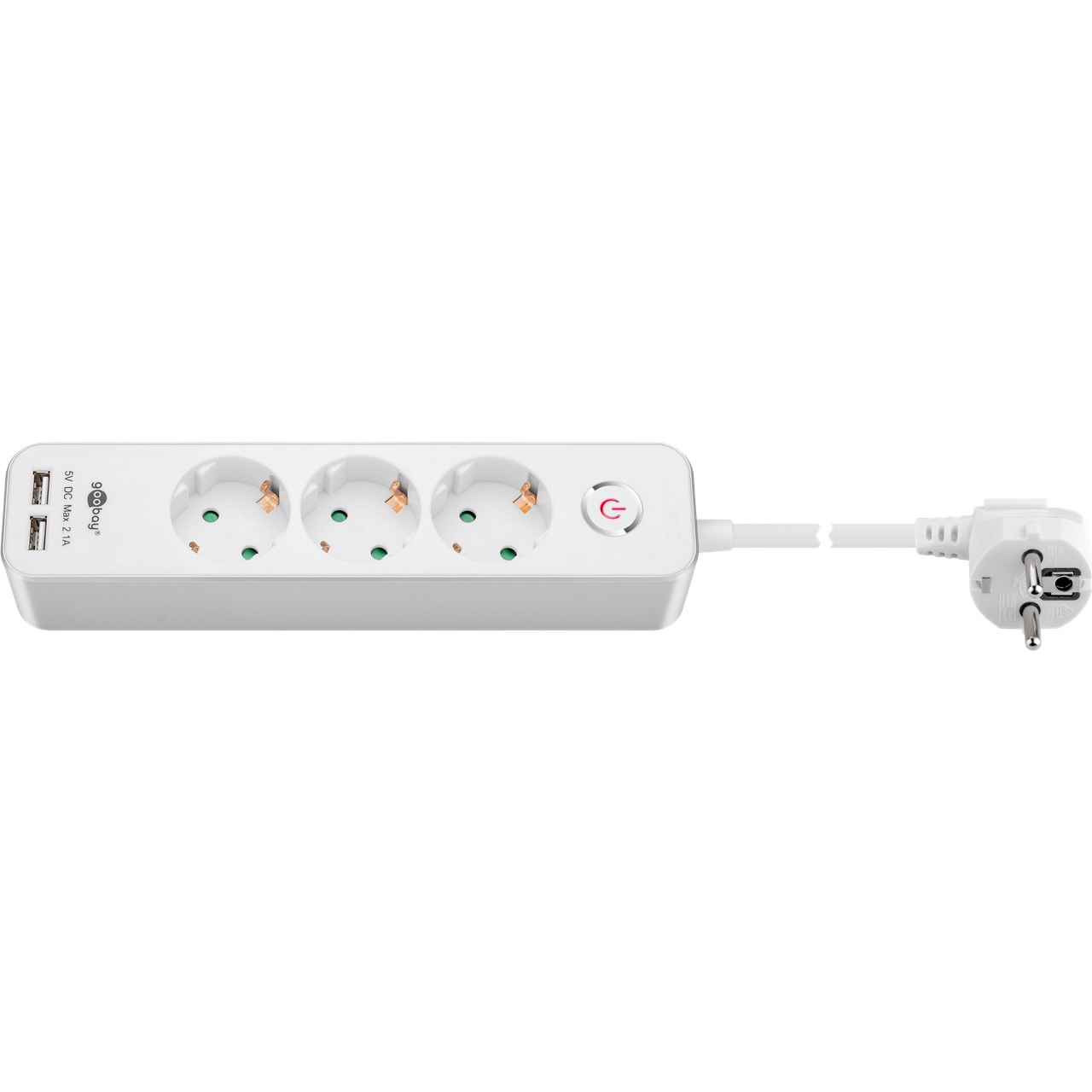 Goobay 41264 3-as elosztó 1.5m (41264)