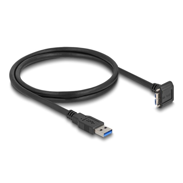Delock USB 5 Gbps Micro - Type-A kábel 1m fekete (81030)