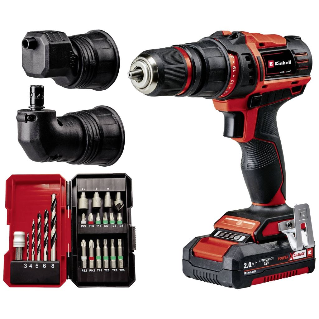 Einhell TE-CD 18/45 Li 3X-Li +22 akkus fúró csavarozó (4513990) (4513990)