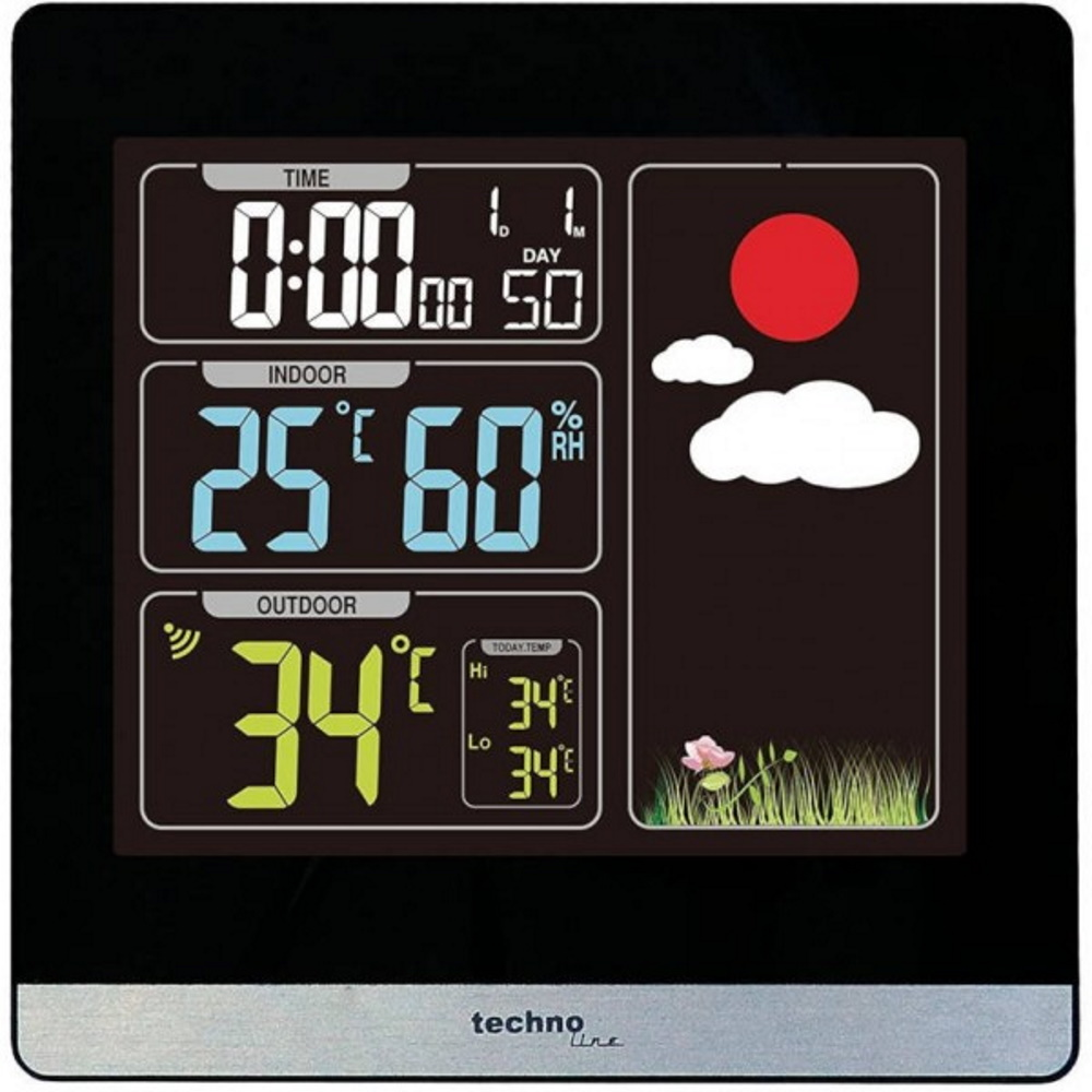 Technoline WS 6448 LCD Időjárás állomás (WS 6448)