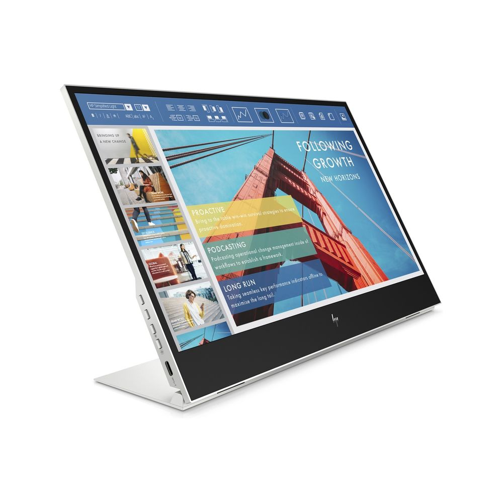 HP E14 G4 hordozható monitor 14" Full HD IPS ezüst (1BO65AA#ABB)