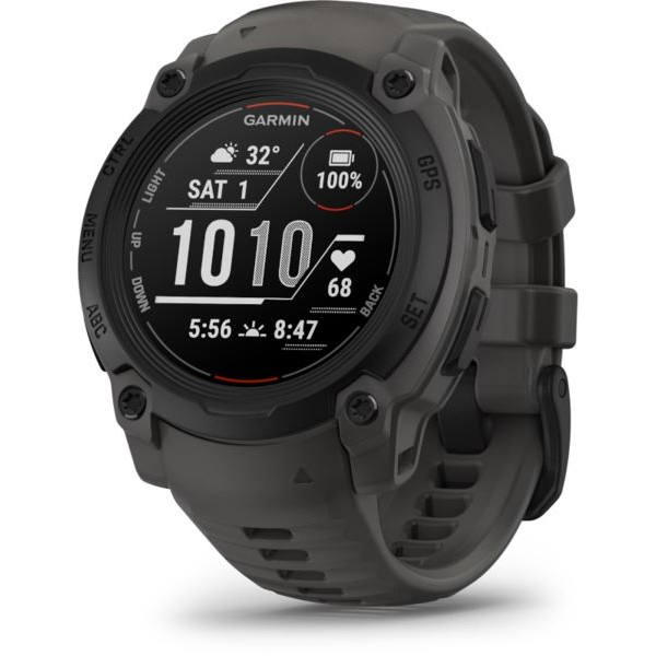 Garmin Instinct E 40mm okosóra fekete szíjjal (010-02932-00)