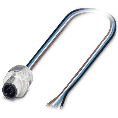 Flush-type connector SACC-E-M5MS-4CON-M5/0,5 1530595 Phoenix Contact (1530595)
