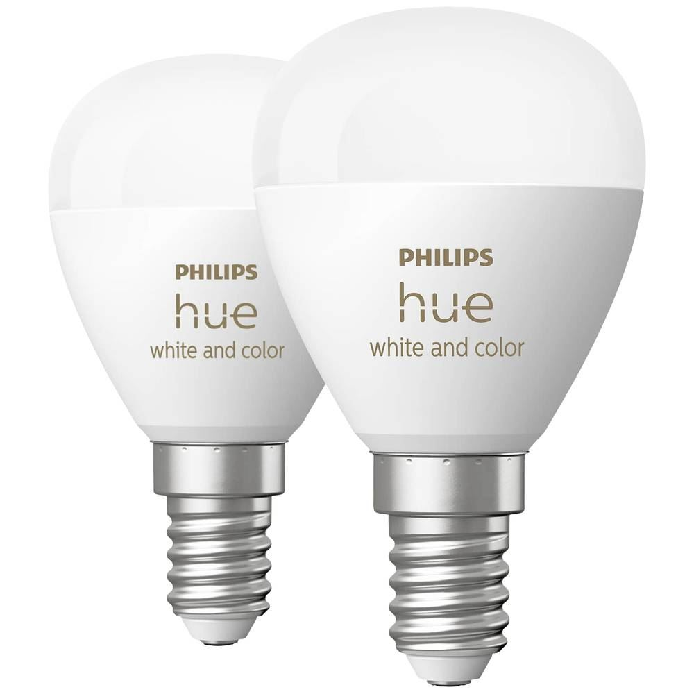 Philips Lighting Hue LED-es fényforrás EEK: F (A - G) Hue White & Color Ambiance Luster E14 5.1 W EEK: F (A - G) 8719514491281 (8719514491281)