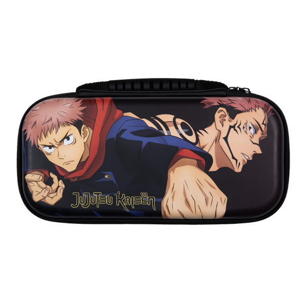 KONIX - JUJUTSU KAISEN Nintendo Switch/Switch Lite Utazó Tok, Fekete (KX-JUJU-NS-CB-DK)