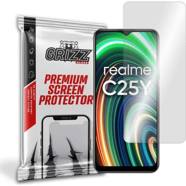  GrizzGlass Szkło hybrydowe Grizz Realme C25Y