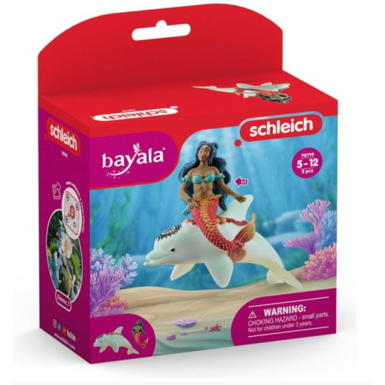 Schleich Isabella delfinnel figura (70719) (SLH70719)